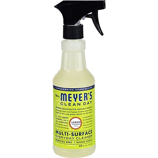 Mrs. Meyer's Clean Day Multi-Surface Cleaner Spray Bottle, Lemon