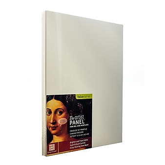 Ampersand The Artist Panel Canvas Texture Cradled Profile 11 In. X 14 In. 3/4 In. (APC.75 1114)