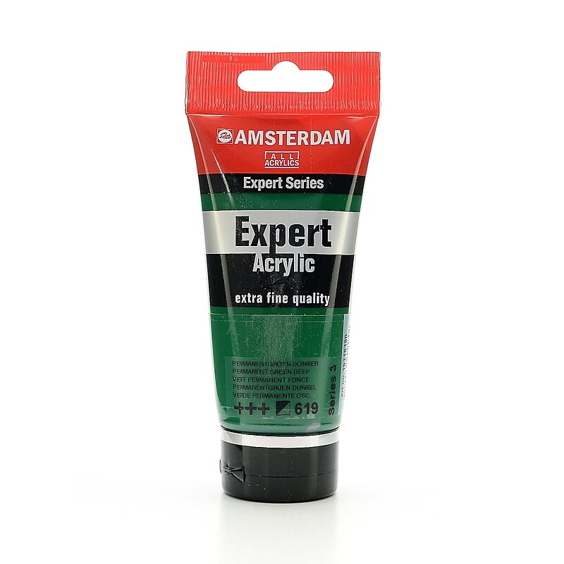 Amsterdam Expert Acrylic Tubes Permanent Green Deep 75 Ml [Pack Of 2] (2PK-100515373) image 1