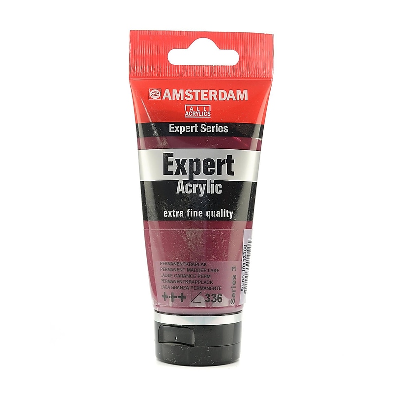 Amsterdam Expert Acrylic Tubes Permanent Madder Lake 75 Ml [Pack Of 2] (2PK-100515341) image 1