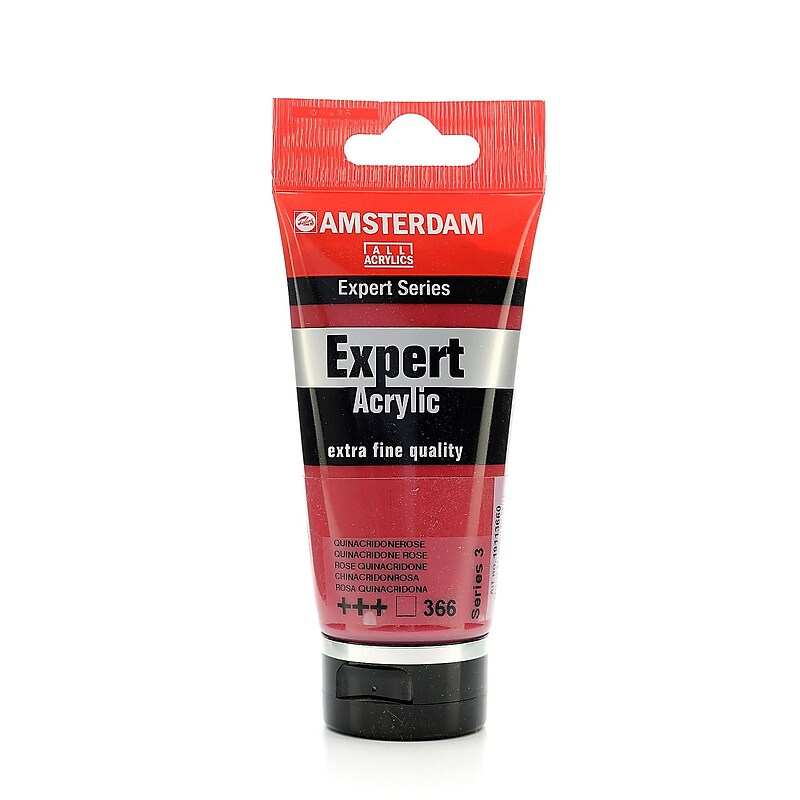 Amsterdam Expert Acrylic Tubes Quinacridone Rose 75 Ml (100515346) image 1
