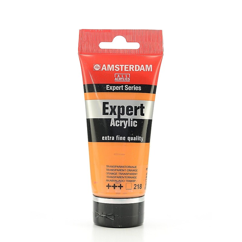 Amsterdam Expert Acrylic Tubes Transparent Orange 75 Ml (100515318) image 1