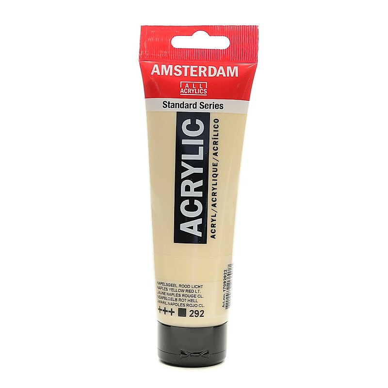 Amsterdam Standard Series Acrylic Paint Naples Yellow Red Light 120 Ml [Pack Of 3] (3PK-100515153) image 1