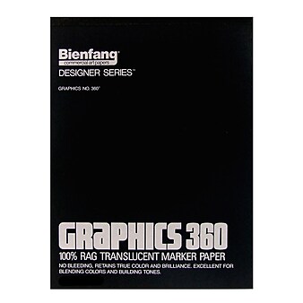 Bienfang Graphics 360 Translucent Marker Paper