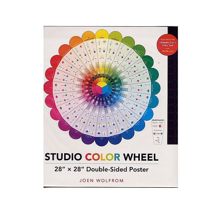 Studio Color Wheel 28in x 28in Poster Studio Color Wheel 28in x 28in Poster