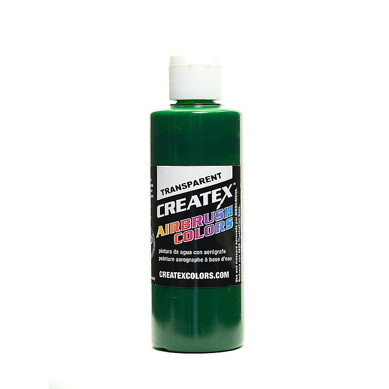 Createx Airbrush Colors Transparent Brite Green 4 Oz. [Pack Of 3] (3PK-5109-04) image 1