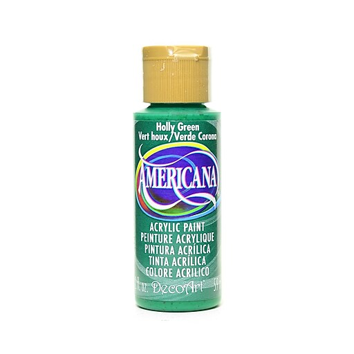 Decoart Americana Acrylic Paints Holly Green 2 Oz. [Pack Of 8] (8PK