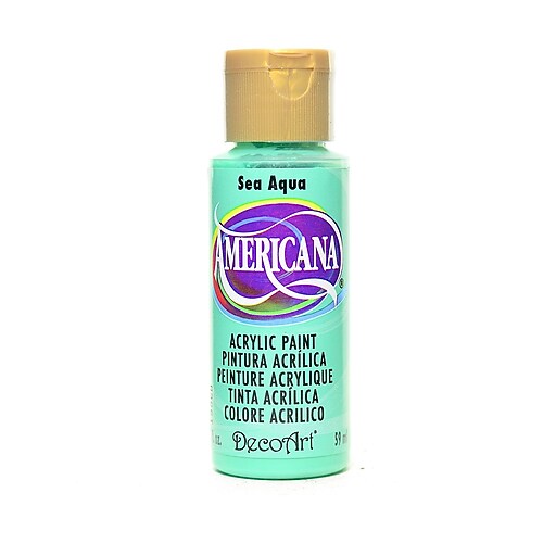 Decoart Americana Acrylic Paints Sea Aqua 2 Oz. [Pack Of 8] (8PKDA463
