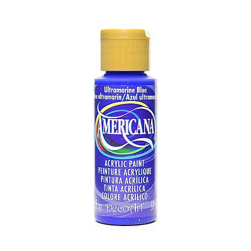 Shop Staples for Decoart Americana Acrylic Paints Ultramarine Blue 2 Oz