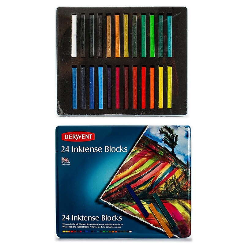 Derwent Inktense Blocks Sets Set Of 24 (2300443) image 1