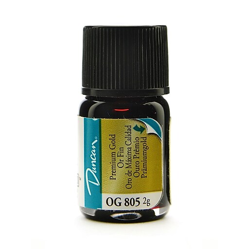 Duncan Real Gold Overglazes Premium Gold Paint (OG8052G 97509) at Staples