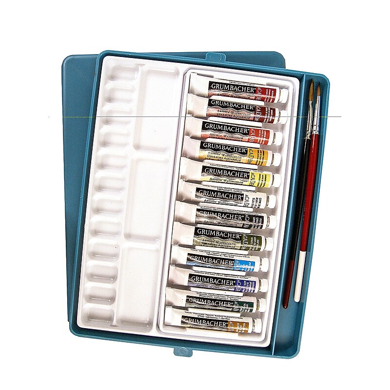 Grumbacher Academy Watercolor Artists' Sketchbox Set Set Of 12 (2012) image 1