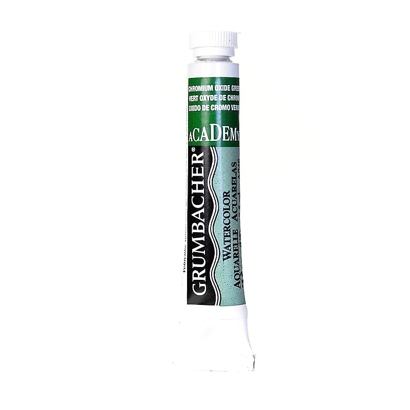 Grumbacher Academy Watercolors Chromium Oxide Green [Pack Of 4] (4PK-A048) image 1