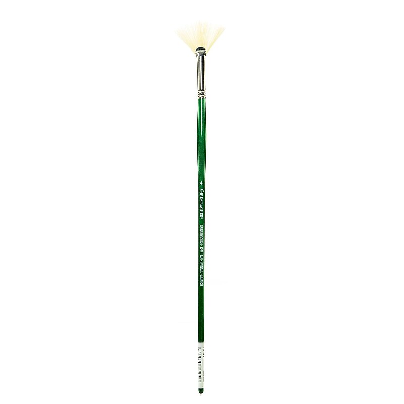 Grumbacher Gainsborough Oil And Acrylic Brushes 4 Fan (1271N.4) image 1
