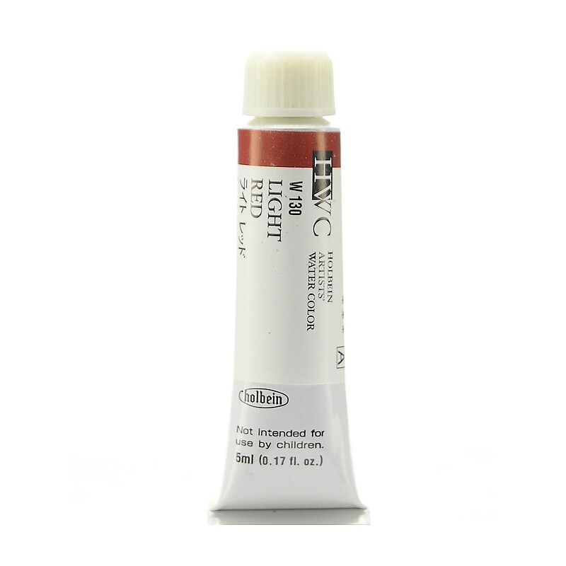 Holbein Artist Watercolor Light Red 5 Ml [Pack Of 2] (PK2-W130A) image 1