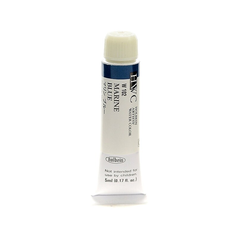 Holbein Artist Watercolor Marine Blue 5 Ml [Pack Of 2] (2PK-W102) image 1