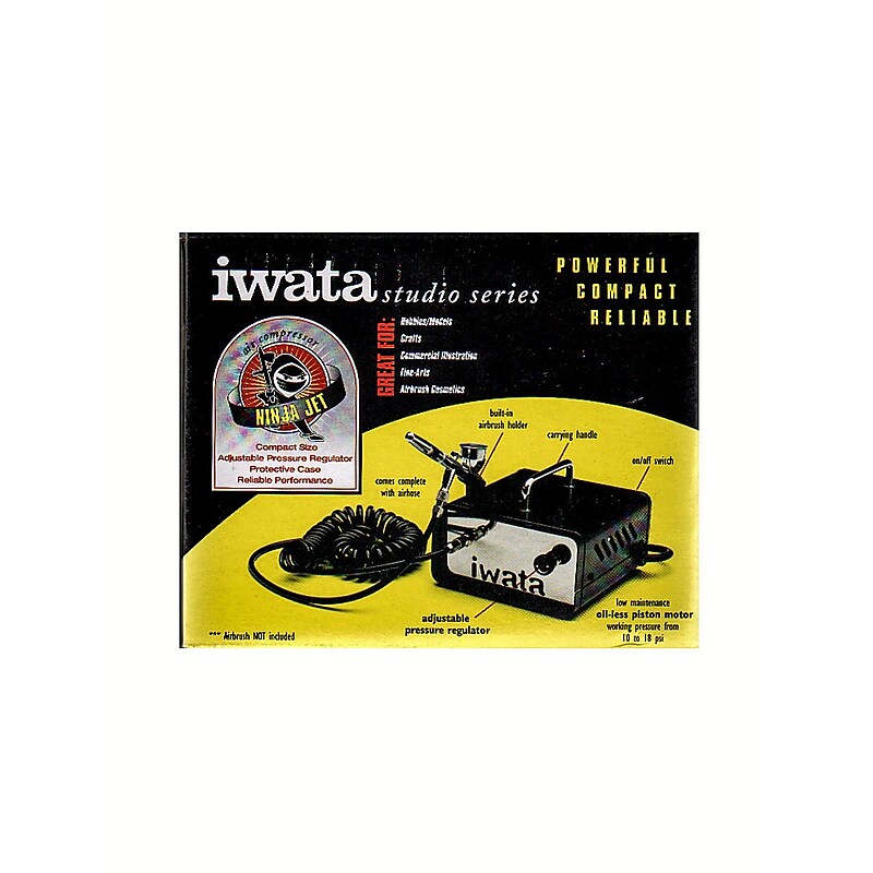 Iwata Ninja Jet Air Compressor Air Compressor (IS-35) image 1