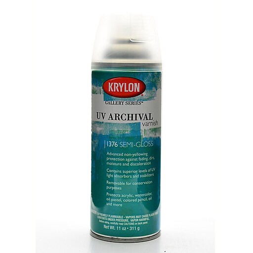 Krylon Archival Uv Varnishes SemiGloss 11 Oz. Can (1376) at Staples