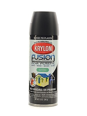 krylon fusion satin black