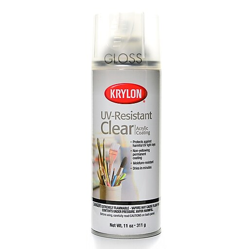 krylon uv resistant clear acrylic coating