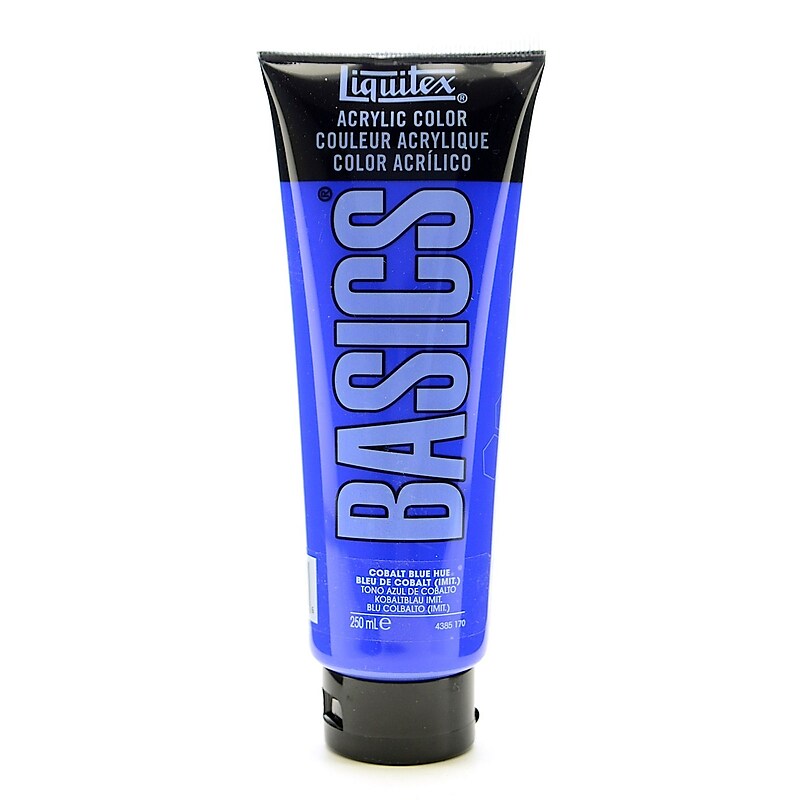 Liquitex Basics Acrylics Colors Cobalt Blue Hue 8.5 Oz. Tube (4385170) image 1
