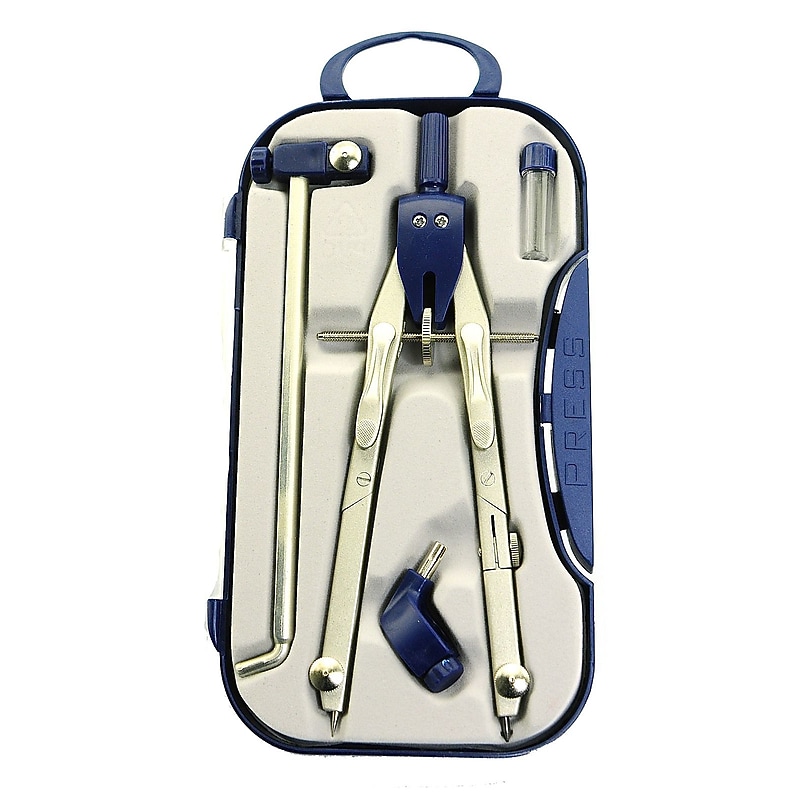 Pacific Arc 6 1/2" Quick Set Bow Compass Set (86589) image 1