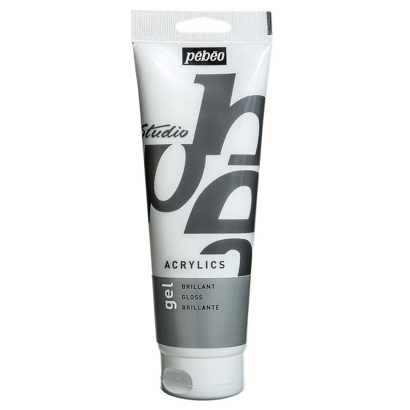 Pebeo Acrylic Gel Mediums Gloss 250 Ml Tube (524180) image 1