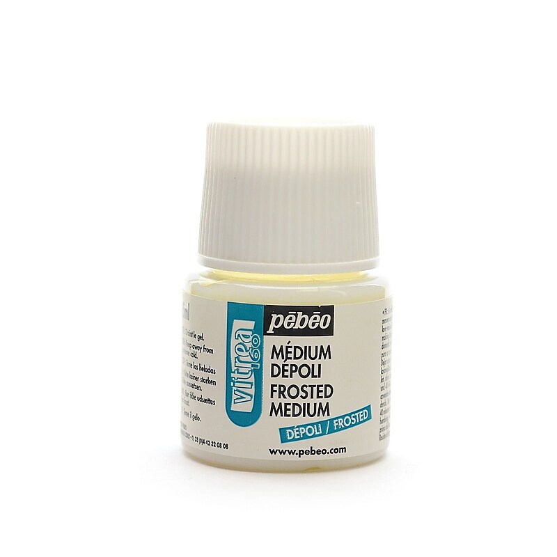 Pebeo Vitrea 160 Mediums Frosting Medium [Pack Of 3] (3PK-113053) image 1