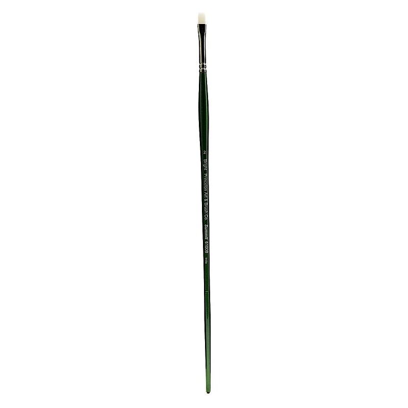Princeton 6100 Synthetic Bristle Oil  And  Acrylic Brushes 2 Bright (6100B-2) image 1