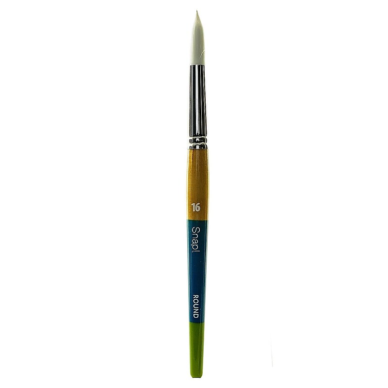 Princeton Snap! Brushes 16 White Taklon Round (9850R-16) image 1