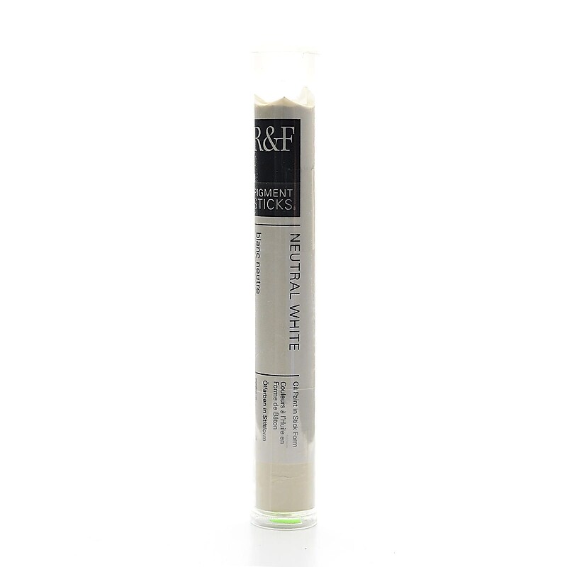 R  And  F Handmade Paints Pigment Sticks Neutral White 38 Ml [Pack Of 2] (2PK-2111) image 1