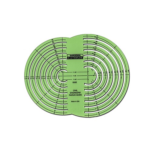 Rapidesign Engineers Drafting And Design Templates Civil Engineer'S