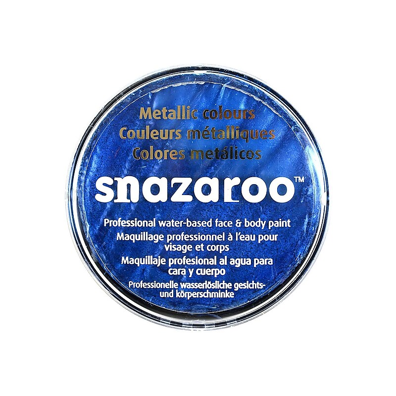 Snazaroo Face Paint Colors Electric Blue [Pack Of 2] (2PK-1118331) image 1