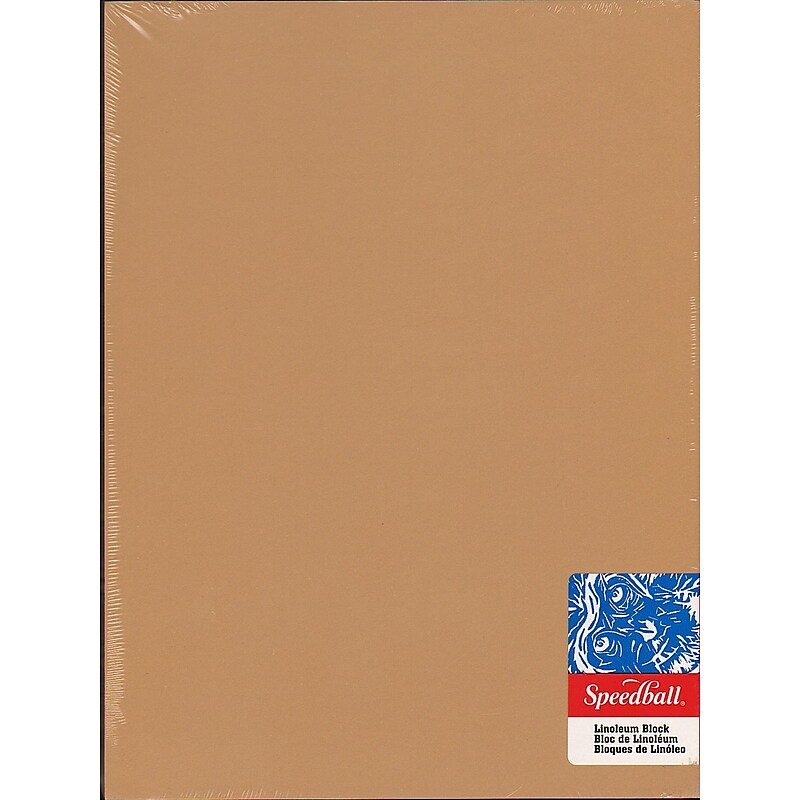 Speedball Linoleum Blocks 9 In. X 12 In. (4314) image 1