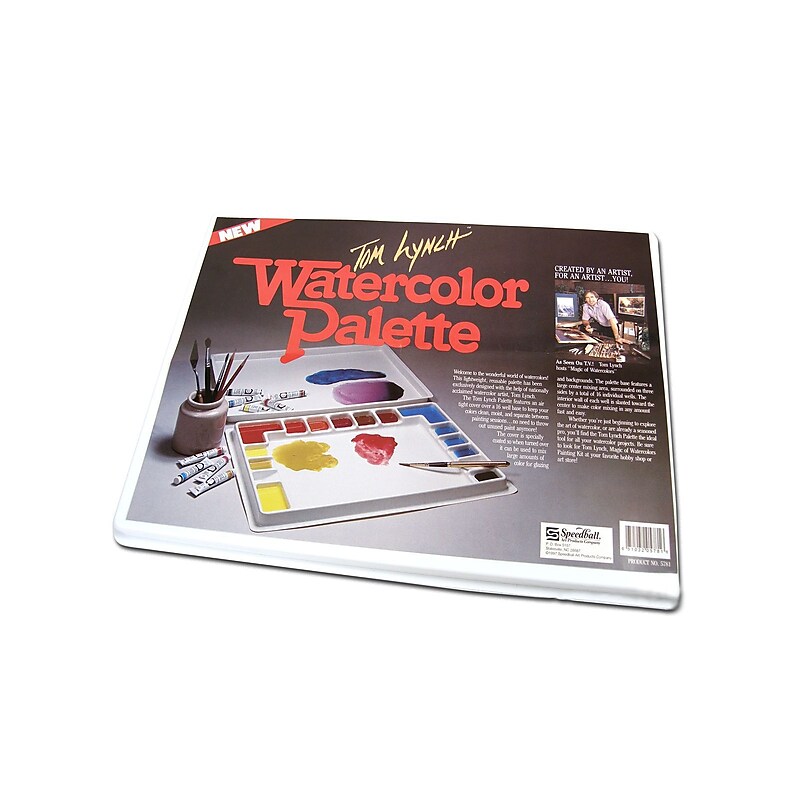 Speedball Tom Lynch Watercolor Palette Palette With Cover (5781) image 1