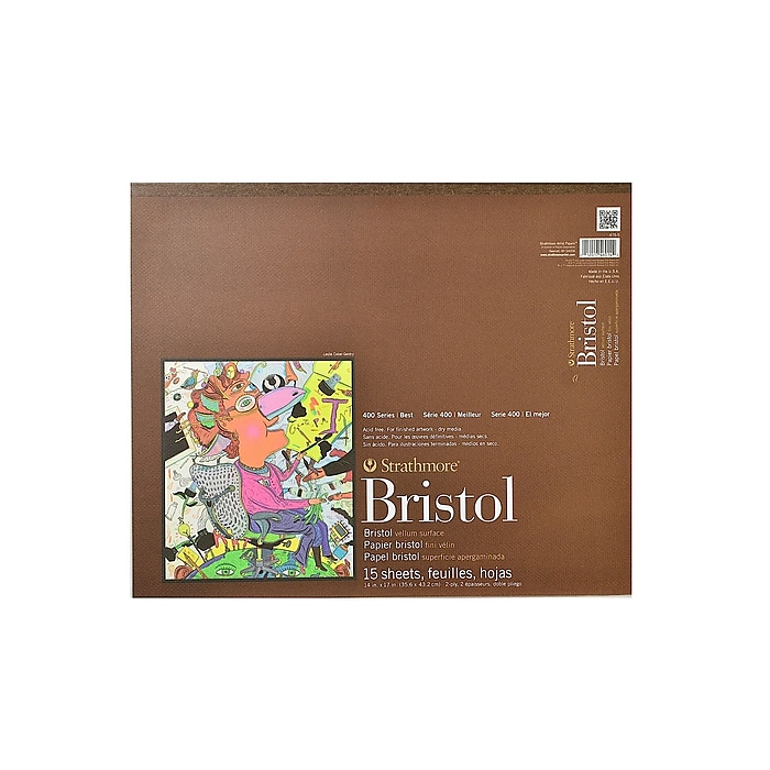 Strathmore 400 Series Bristol Pads Smooth 14 X 17 | Strathmore