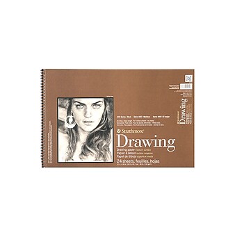 Strathmore 400 Series 12" x 18" Drawing Sketch Pad, 24 Sheets/Pad (53499)