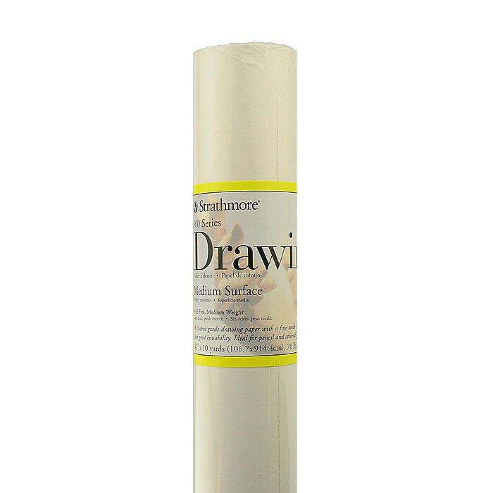 100lb - Strathmore Paper Drawing Roll 36"X10yd
