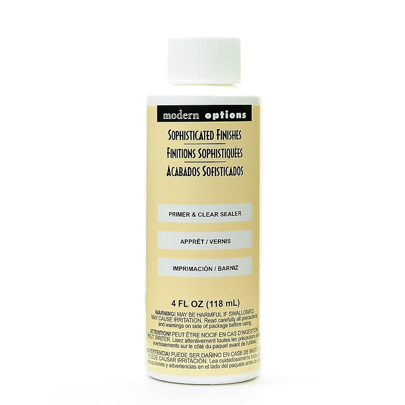 Triangle Coatings Sophisticated Finishes Primer And Clear Sealer 4 Oz. (PP4) image 1