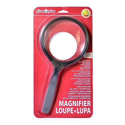 Ultraoptix Magnifier 4 In. (SV4P) Staples