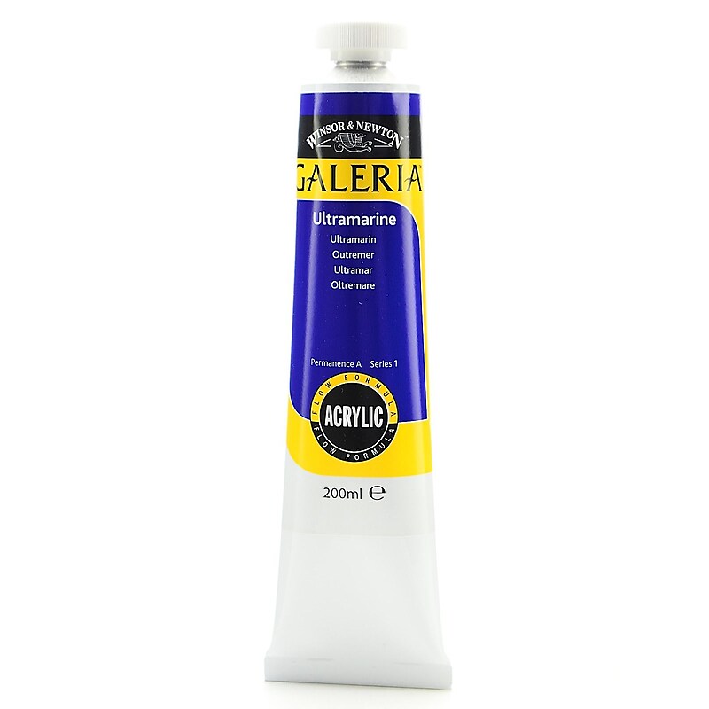 Winsor  And  Newton Galeria Flow Formula Acrylic Colours Ultramarine 200 Ml 660 (2136660) image 1