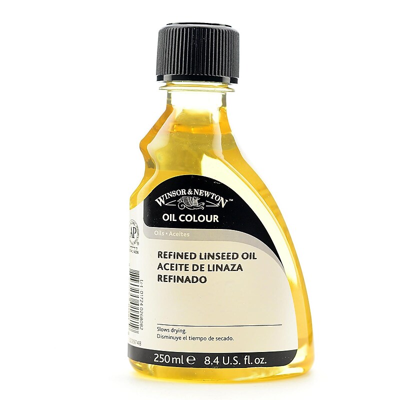 Winsor  And  Newton Linseed Oil Refined 250 Ml (3239748) image 1