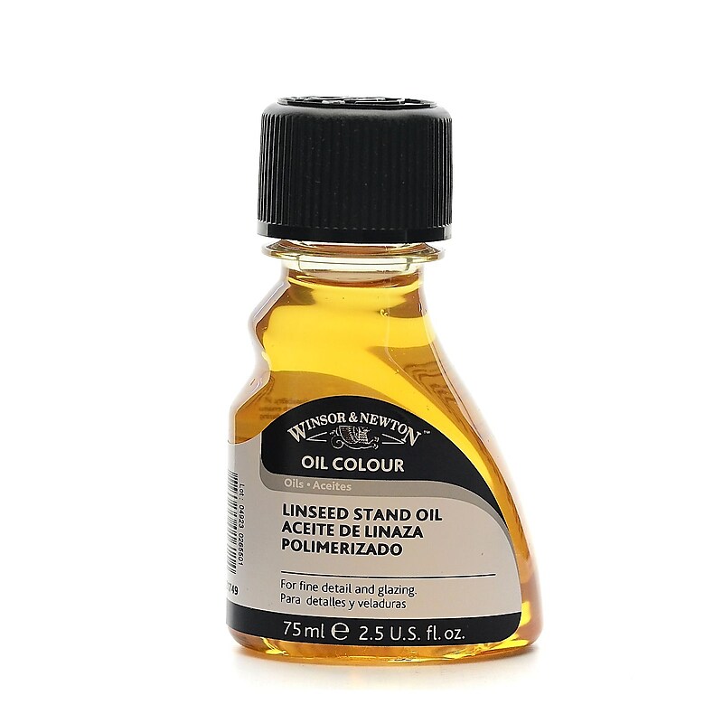 Winsor  And  Newton Linseed Oil Stand 75 Ml [Pack Of 2] (2PK-3221749) image 1
