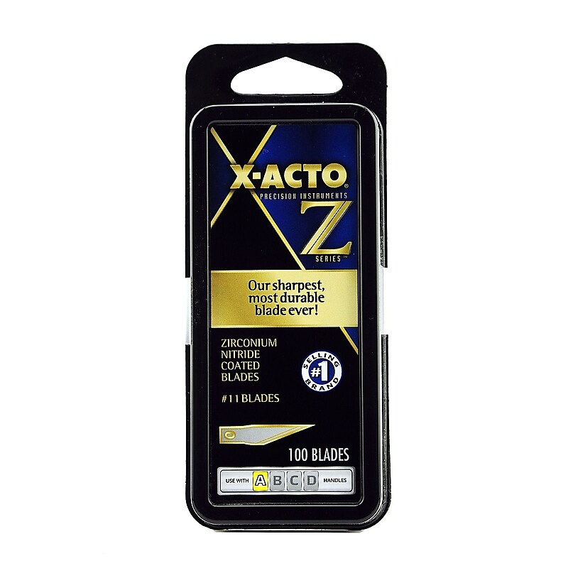 X-Acto Z-Series No. 11 Blades Z-Series #11 Blades, Pack Of 100 (XZ611) image 1