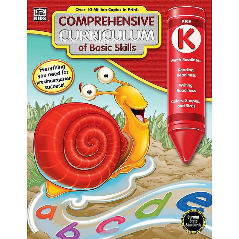 Comprehensive Curriculum of Basic Skills, Grade PK Workbook (704892) image 1