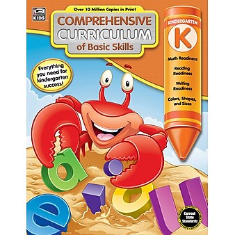 Thinking Kids Comprehensive Curriculum of Basic Skills Workbook, Grade K