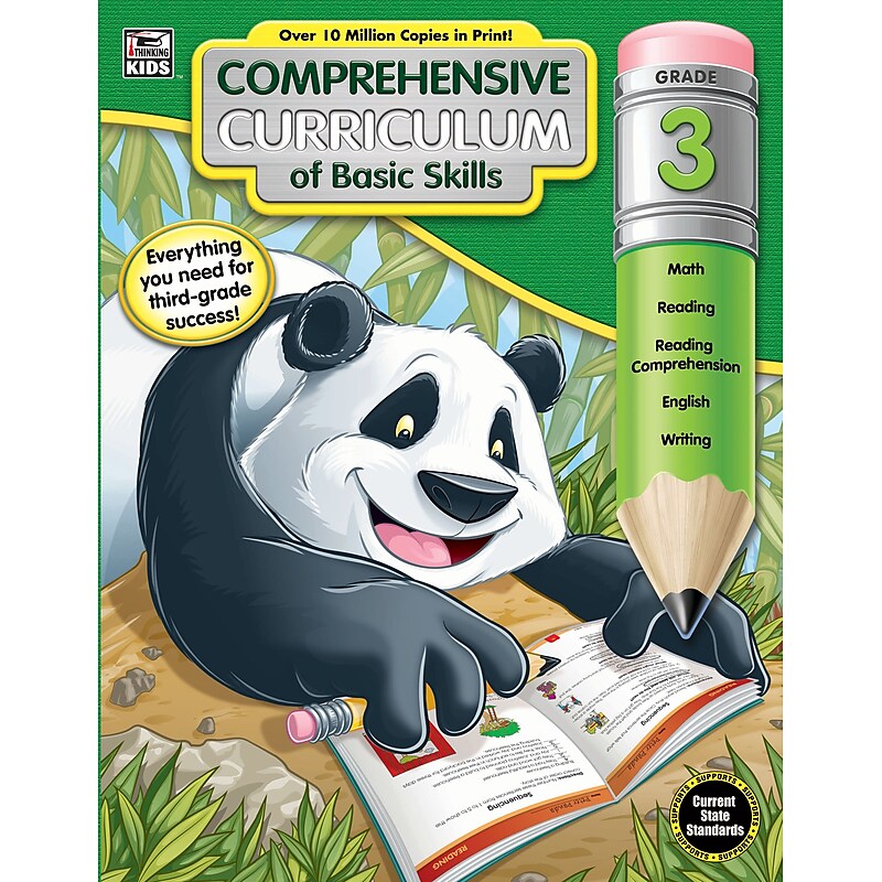 Comprehensive Curriculum of Basic Skills, Grade 3 Workbook (704896) image 1