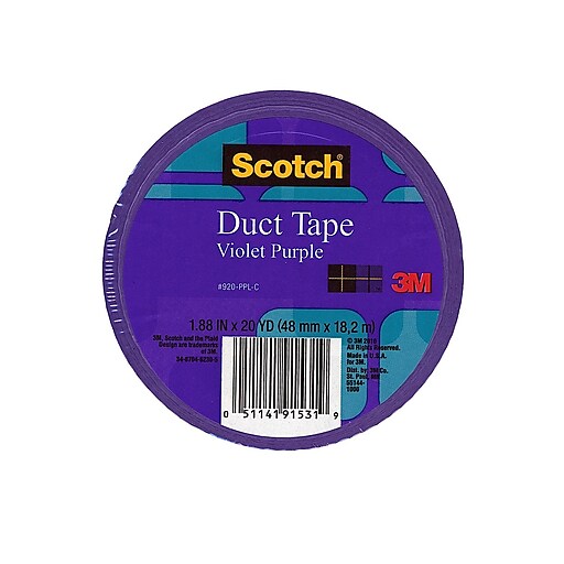 Duck Tape 1.88 In. x 20 Yd. Colored Duct Tape, Purple - Brownsboro Hardware  & Paint
