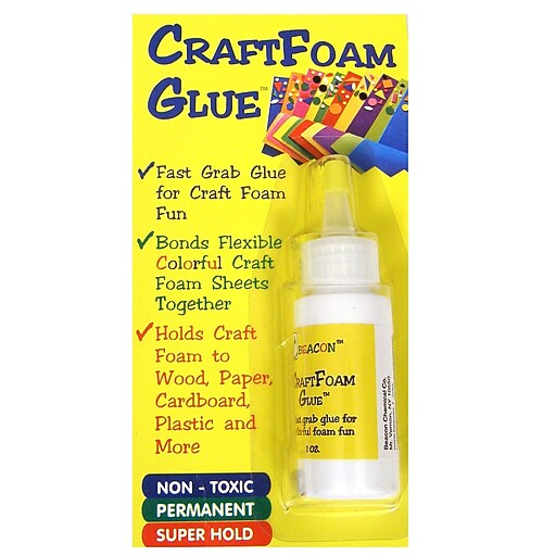 Beacon Craft Foam Glue 1 Oz. [Pack Of 4] (4PKCFG) at Staples