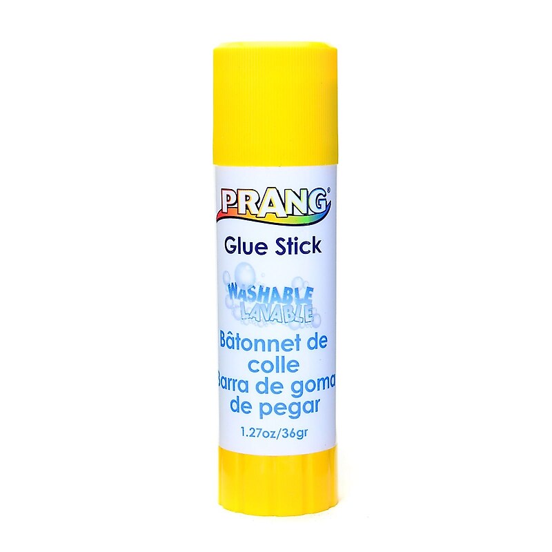 Prang WashableRemovable Glue Sticks, 1.27 oz., White, 12/Pack (84384-PK12) image 1